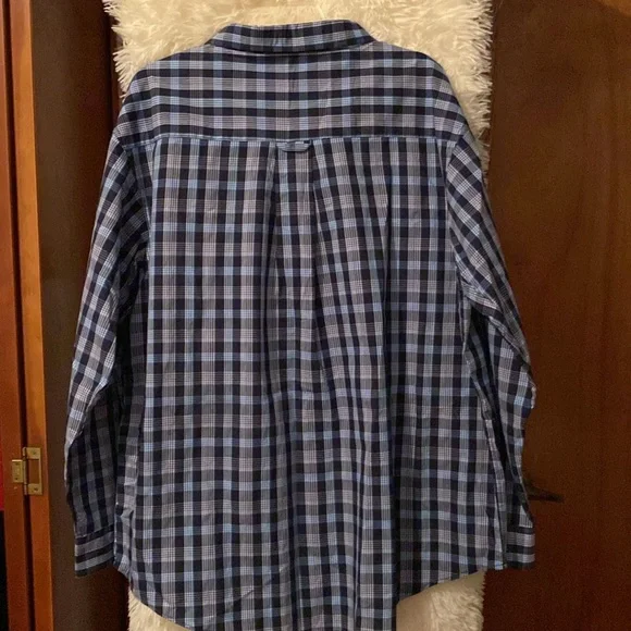 Haggar Men’s New Button Down Long Sleeve Shirt. Size XXL. - Picture 7 of 7